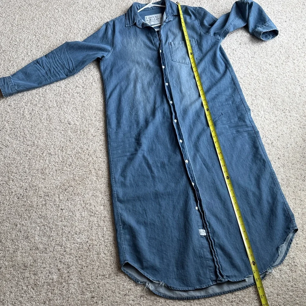 FRANK & EILEEN Rory Famous Denim Shirtdress - Picture 15 of 16